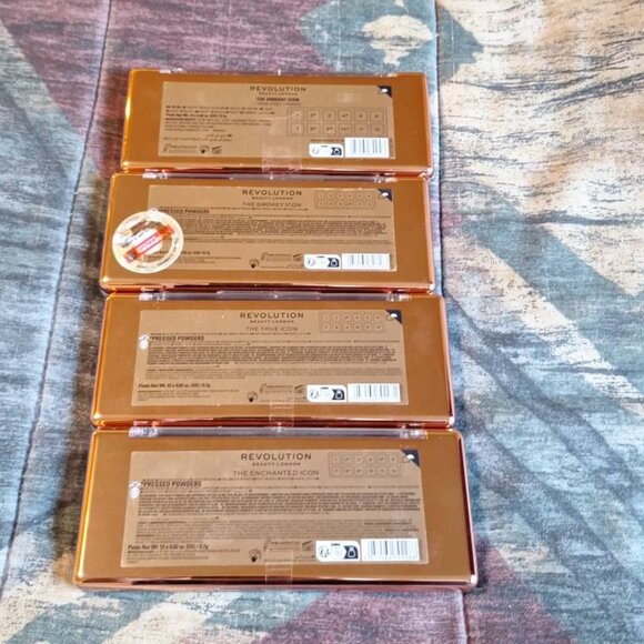 🌟 Revolution ICON 4-Piece Palette Bundle — Cream + Powder Hybrid Collection - Picture 2 of 2